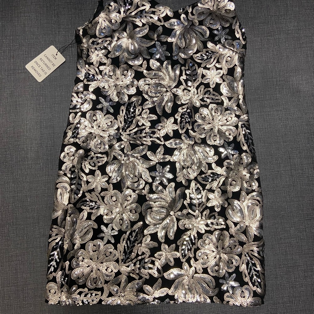Joyfolie Mia Joy sequin dress womens size small NWT